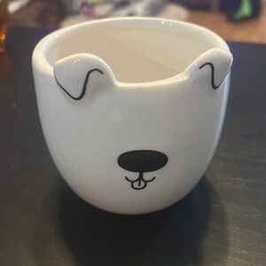 Cute little doggie planter